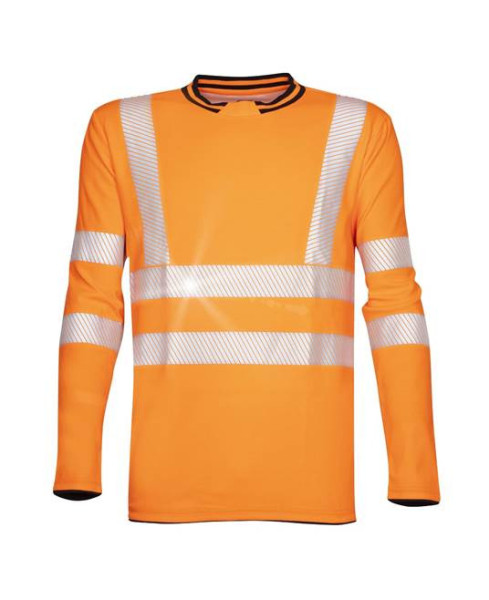 Tričko s dlouhým rukávem ARDON®SIGNAL oranžové | H5927/XL