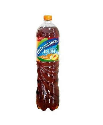 Ice tea Ustronianka broskev nesycený 1,5L / prodej po balení