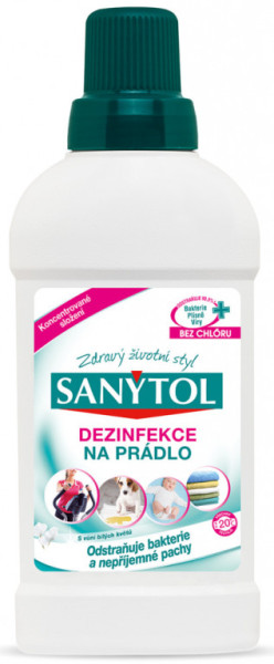 Dezinfekce na prádlo Sanytol bílé květy 500ml