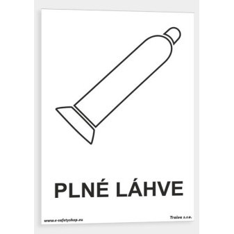 Plné láhve Plast 148 x 210 mm (A5) tl. 0.5 mm