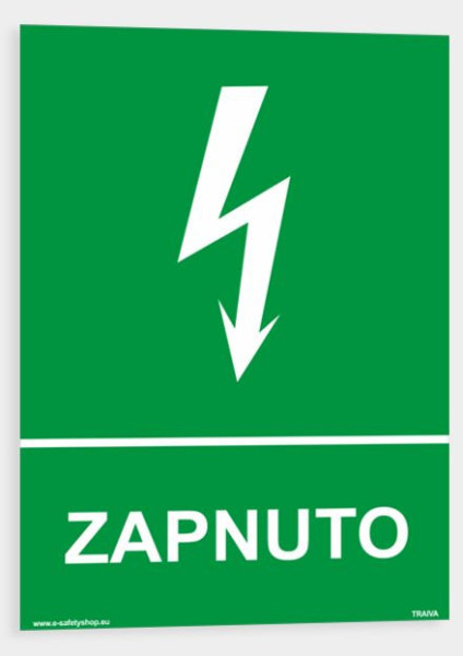 Zapnuto Samolepka 210 x 297 mm (A4) tl. 0.1 mm