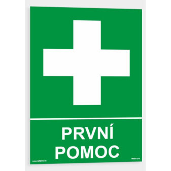 První pomoc Plast 148 x 210 mm (A5) tl. 0.5 mm