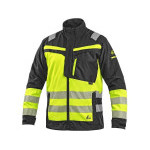 Blůza CXS NAOS HV, pánská, černá-žlutá Hi-Vis, reflexní pruhy, vel. 52 | 1010-100-819-52