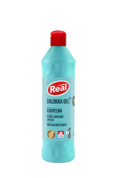 Čistič koupelna dezinfekce Real chlorax gel 550g