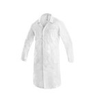 Pánský plášť ADAM, bílý, vel. 60 | 1150-018-100-60