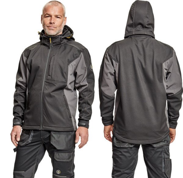 DAYBORO softshell bunda tm.hnědá XXL