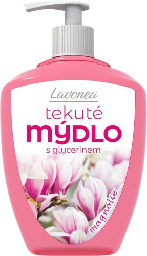 Mýdlo tekuté Lavonea růžové magnolie 500ml