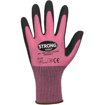 Rukavice Flexter Lady pink povrstvené vel. 6