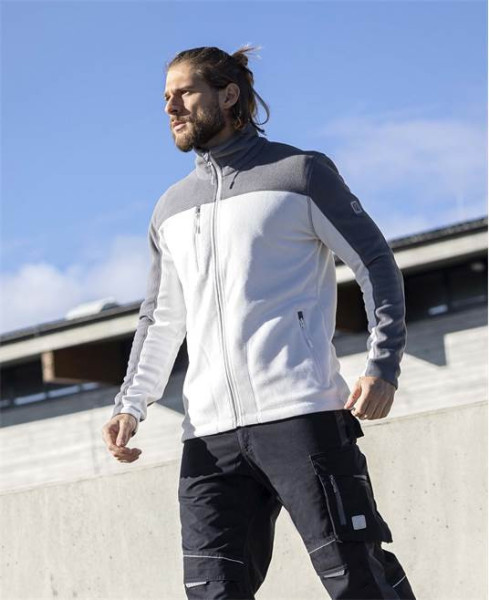 Mikina fleece ARDON®MICHAEL bílá | H2202/L