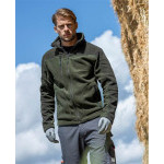 Mikina fleece ARDON®MICHAEL zelená | H2167/4XL