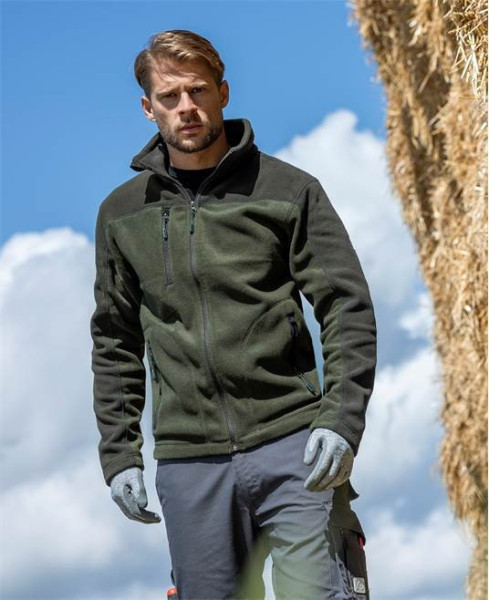 Mikina fleece ARDON®MICHAEL zelená | H2167/4XL