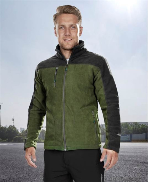 Mikina fleece ARDON®MICHAEL zelená | H2167/