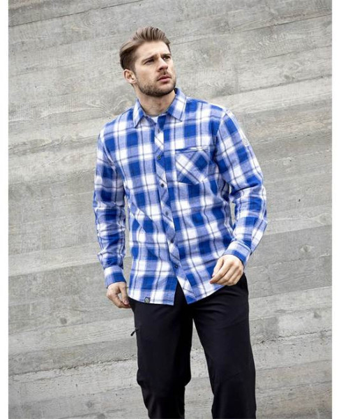 Košile ARDON®OPTIFLANNELS středně modrá royal | H9752/3XL