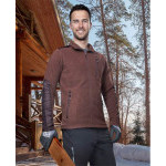 Mikina fleece ARDON®4TECH hnědá | H9426/L