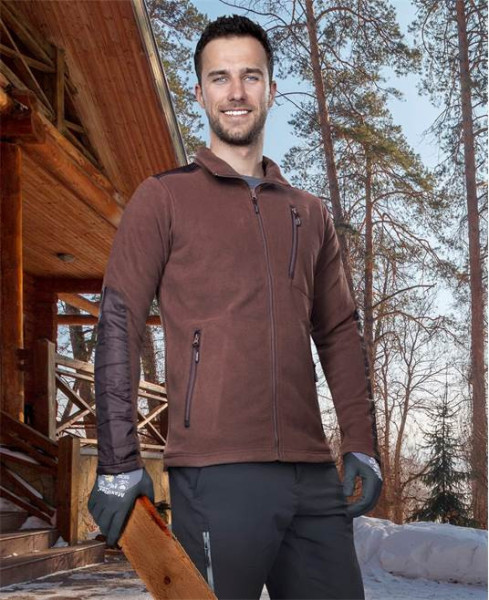 Mikina fleece ARDON®4TECH hnědá | H9426/S