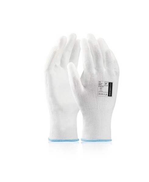 Máčené rukavice ARDONSAFETY/BUCK WHITE 09/L - ´ponožka VendPRO´ | A9003/VP-09